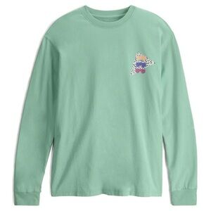 Pit Viper Large Teal 90’s Long Sleeve